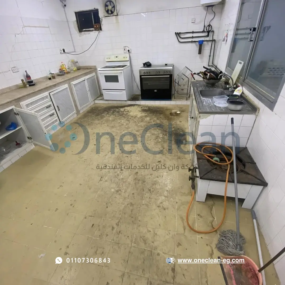 تنظيف ما بعد التشطيب